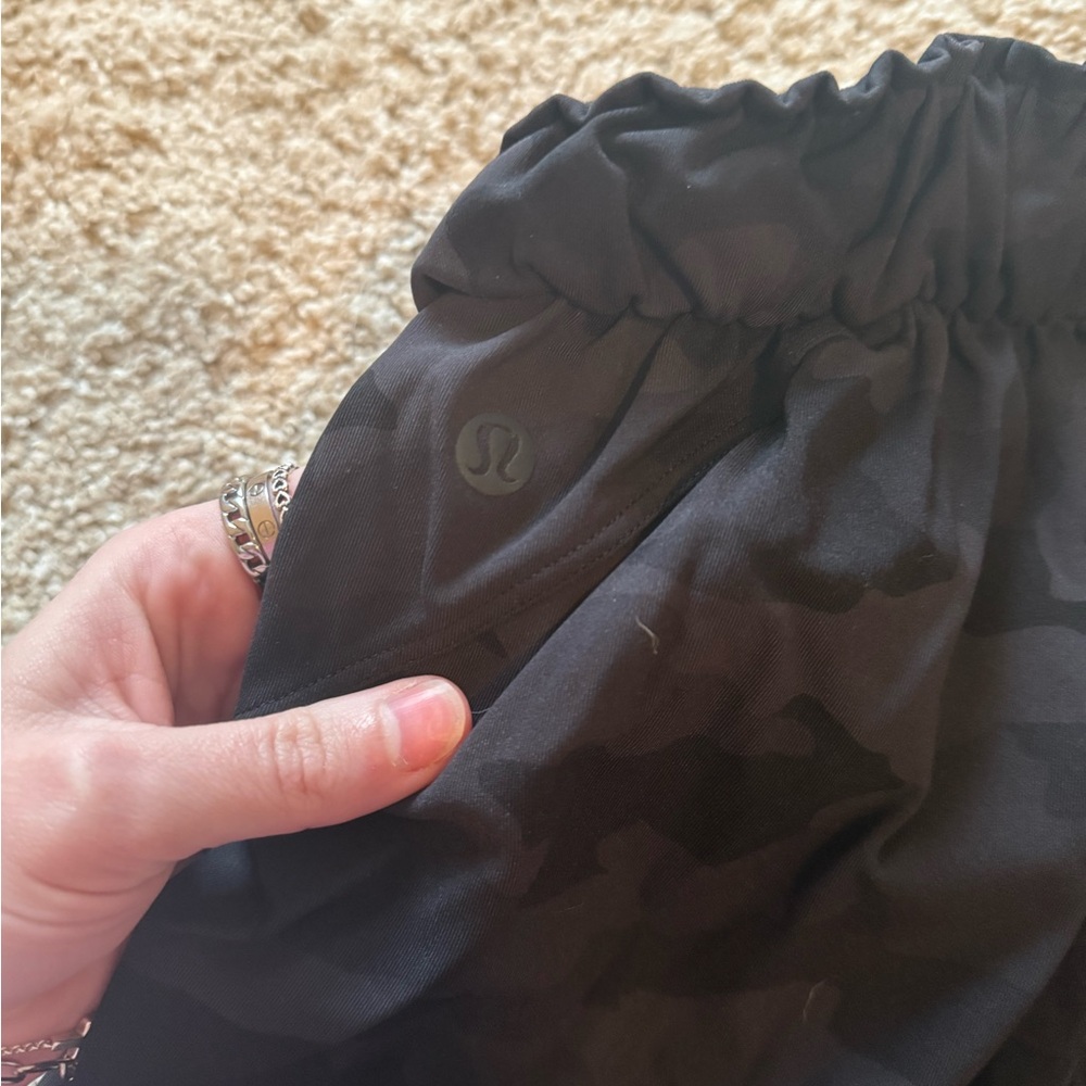 Black Camouflage Lulu Joggers - Picture 4 of 5
